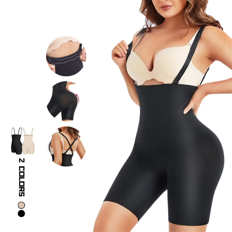 Women's Hip Lifting And Waist-slimming Girdle Belly Pants Plus Size