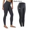 Women Yoga Leggings Sexy Solid High Waist Pocket Elastic  Tummy Control Ruched Booty Pants Casual Gym Compression Tights Pants