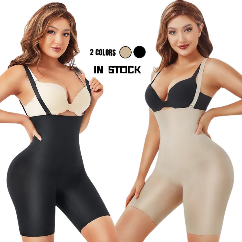 Women's Hip Lifting And Waist-slimming Girdle Belly Pants Plus Size